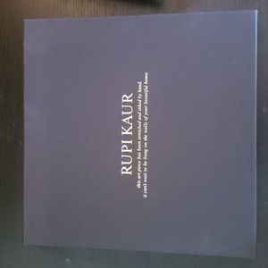 Rupi Kaur | Original Official Poem "stronger" on canvas **rare find**